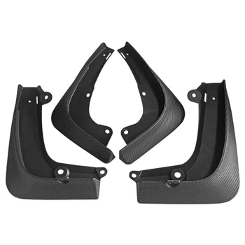 

4X Car Mud Flaps Splash Guards Fender Mudguard for Tesla Model S 2019