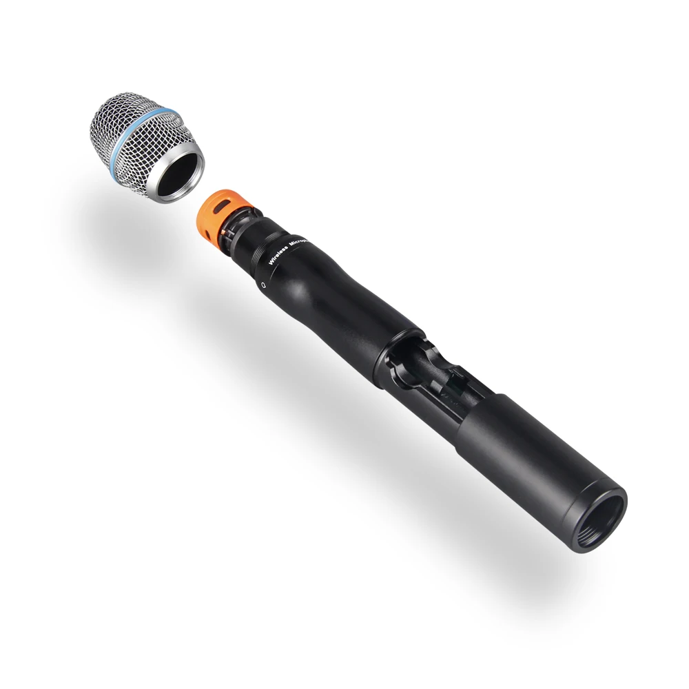 Debra GLXD8 UHF Беспроводная микрофонная система с чехлом чехол 2 металлические