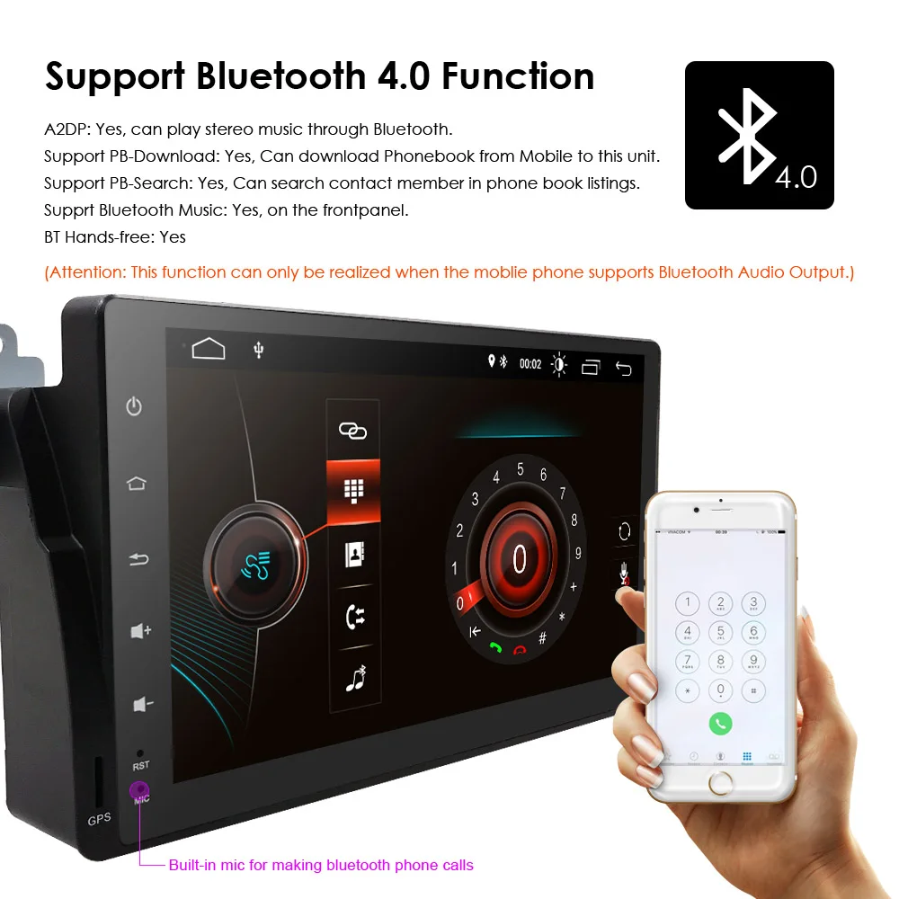 Excellent 9" 1Din Quad-Core Android 9.0 Car NO-DVD Player Stereo For BMW E46 MG ZT M3 Radio WIFI Bluetooth OBD2 Navi TPMS+Rear Camera+Map 14 Excellent 9" 1Din Quad-Core Android 9.0 Car NO-DVD Player Stereo For BMW E46 MG ZT M3 Radio WIFI Bluetooth OBD2 Navi TPMS+Rear Camera+Map 14