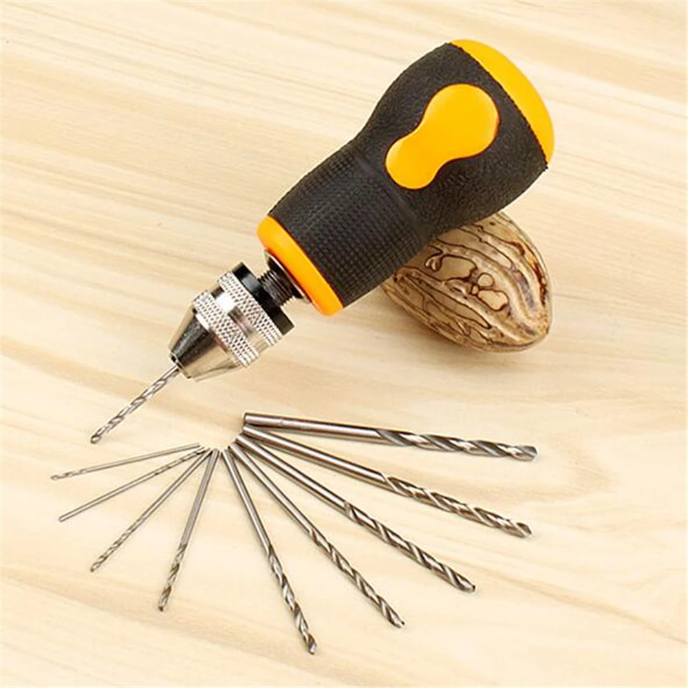 

Hand twist drill wenwan hand drill hand drill manual drill woodworking punch tool mini drill