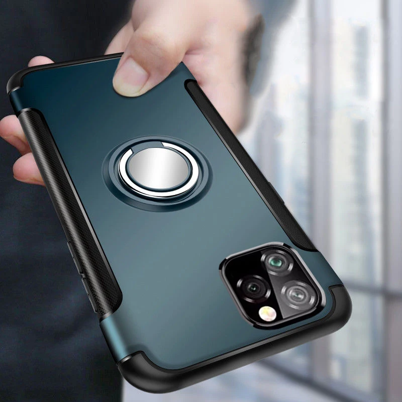 Магнитный жесткий чехол из поликарбоната для телефона iPhone 11 Pro XS XR X Max роскошный