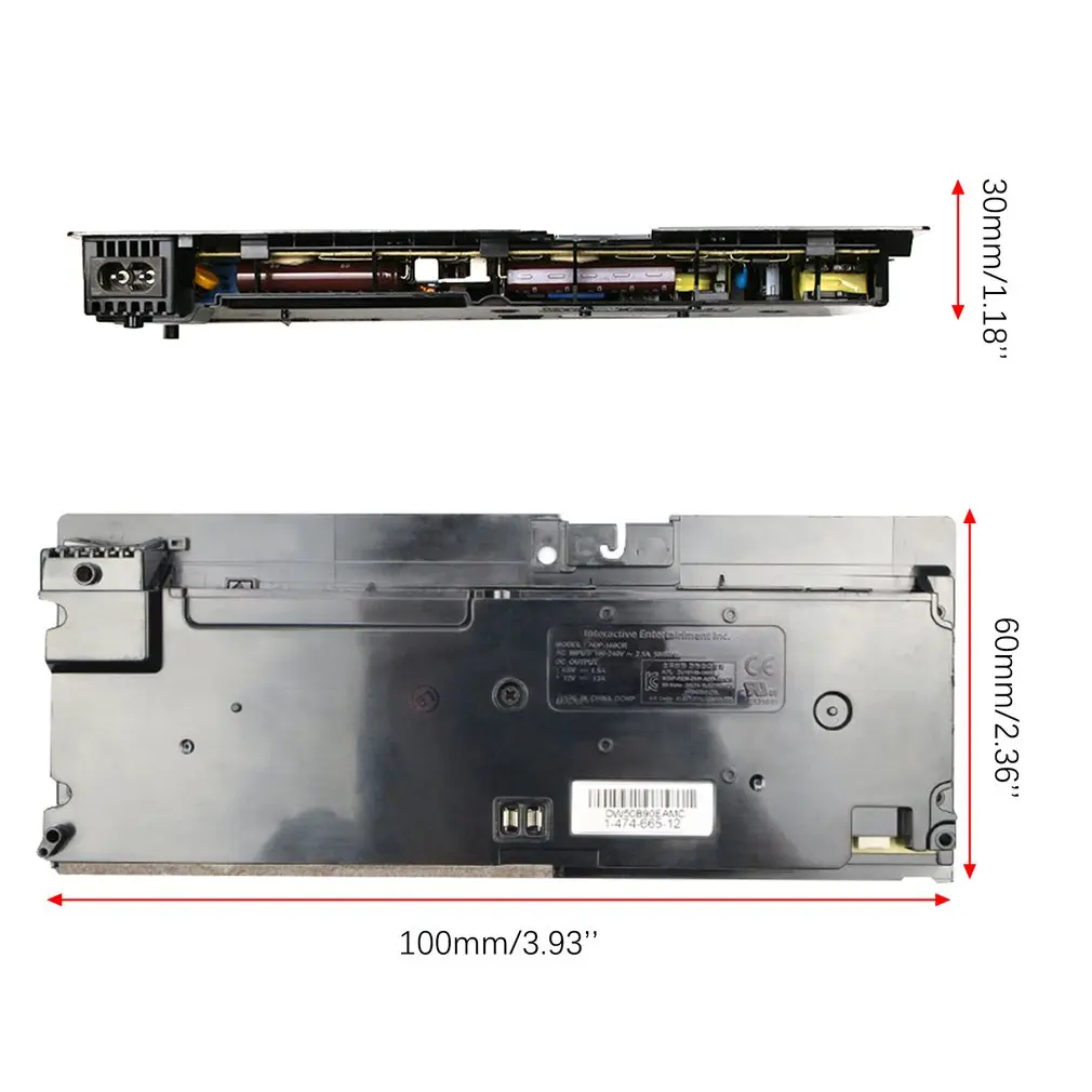 Новый адаптер питания ADP 160CR/N15 160P1A для PS4 slim Console|Запасные части| |