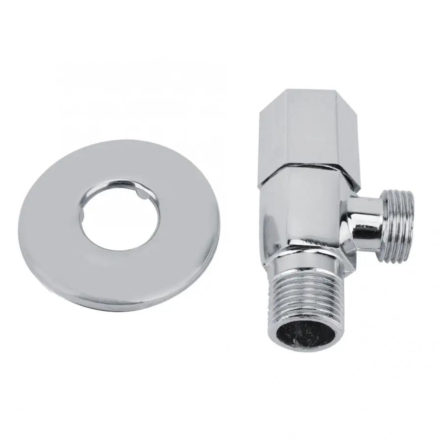 Bathroom Kitchen Water Shut Off Valve Water Teater Toilet Faucet Filling Valve G1/2 Electroplate Filling Valves