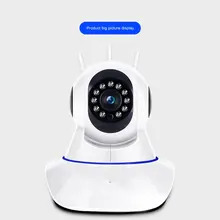 Wireless Camera Wifi Remote Monitor Mobile Phone Monitoring Intelligent Network Hd Camera 360 Degree Rotation 180 degree cmos hd 1080p wireless panorama network surveillance camera home security mobile phone wifi remote baby monitor