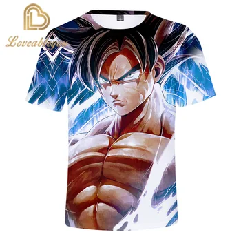 

DRAGON BALL 3D T-shirts Unisex Spring Summer Boys Anime Print O-Neck Girls T-Shirt Loose Tops Lady Children Tee Shirt