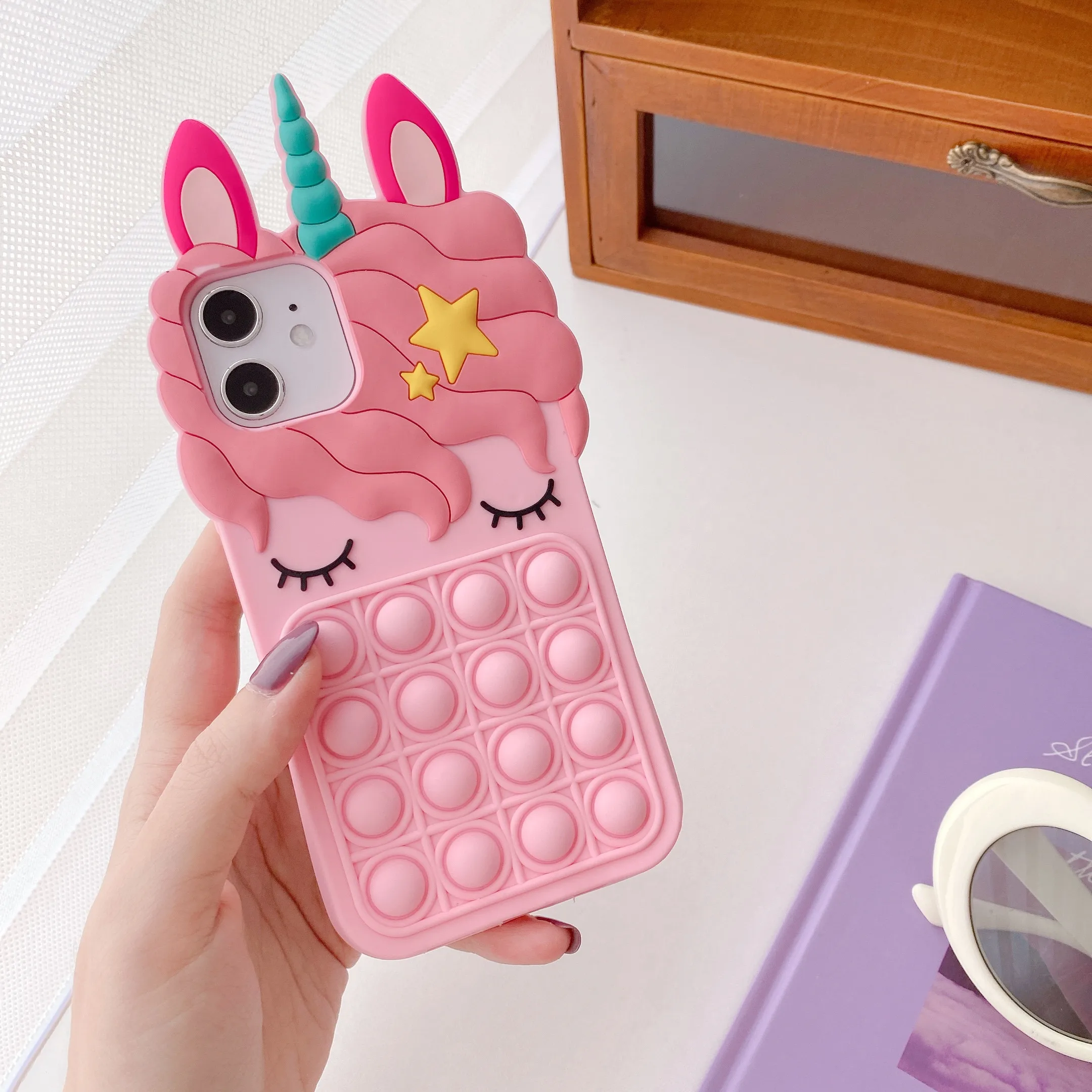 Unicorn Pop Fidget Phone Case