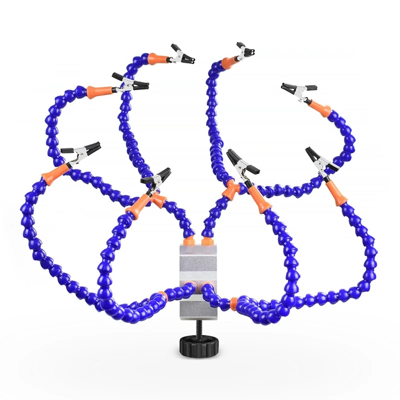 Многофункциональная паяльная станция помогающая третьей руке с 4 шт. гибким