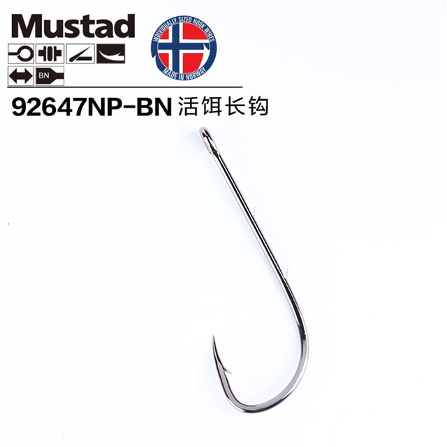 Mustad Aberdeen Hook Blue Size 7 