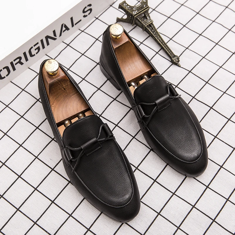Кросовки Zapatos De Hombre; Мужская обувь ручной работы из натуральной кожи; повседневные Роскошные Брендовые мужские лоферы; модная обувь для вождения; Мокасины без застежки