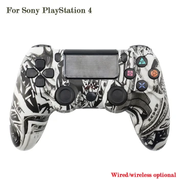 

Wireless Bluetooth/USB Wired Joystick for PS4 Controller For PlayStation 4 Console Game pad For Dualshock 4 Gamepad 2020 Newest