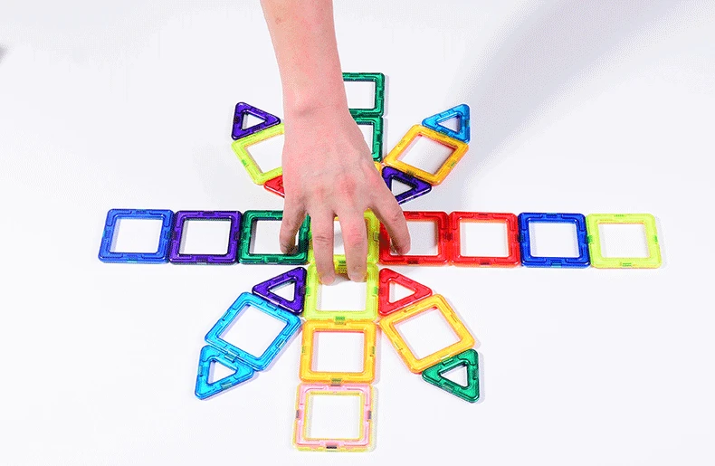 

Magnetic Sheet 88pcs of Diversified Magnetic Building Blocks for Kids Magnetic Construction Bricks Toys Set Magnetic Tiles