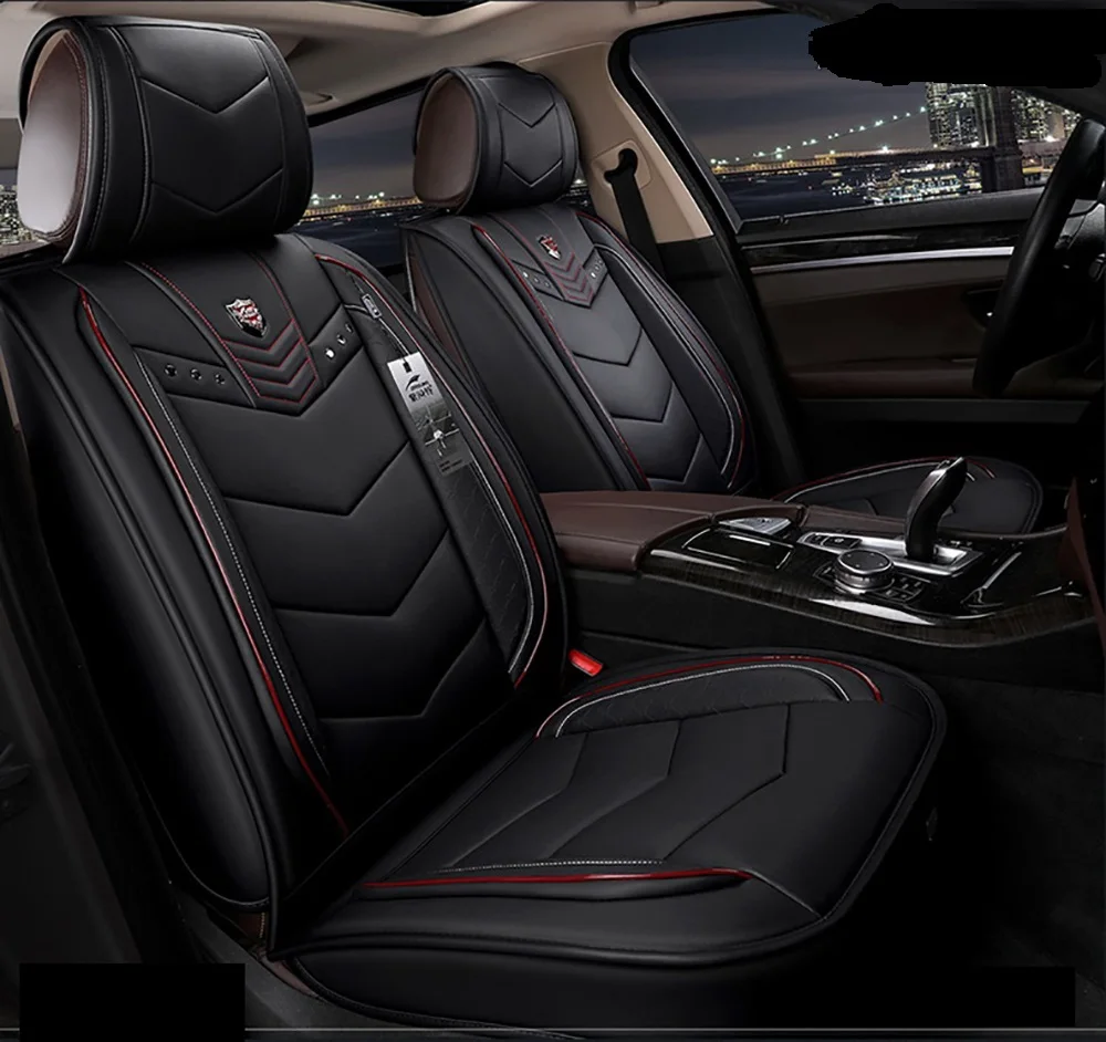 Motocovers Car Seat Covers For Sudan Suv Durable Leather Adjuatable