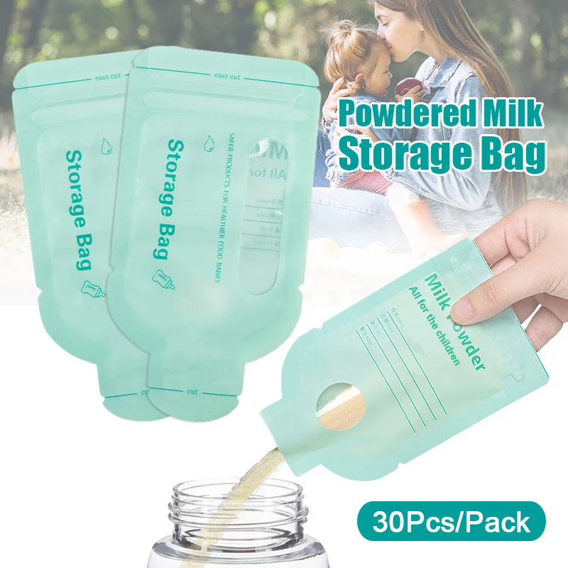 

Hot Sale 30pcs Disposable Milk Powder Bag Portable Lightweight Safe Sealed Travel Storage Bag