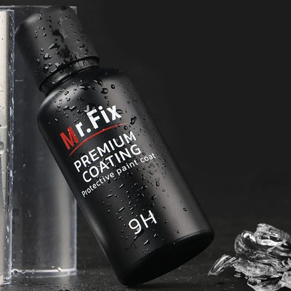 New 30ml Upgraded Ceramic Coat 9H Car Polish Liquid Crystal Set High Density Car Super Hydrophobic Glass Coating Tools