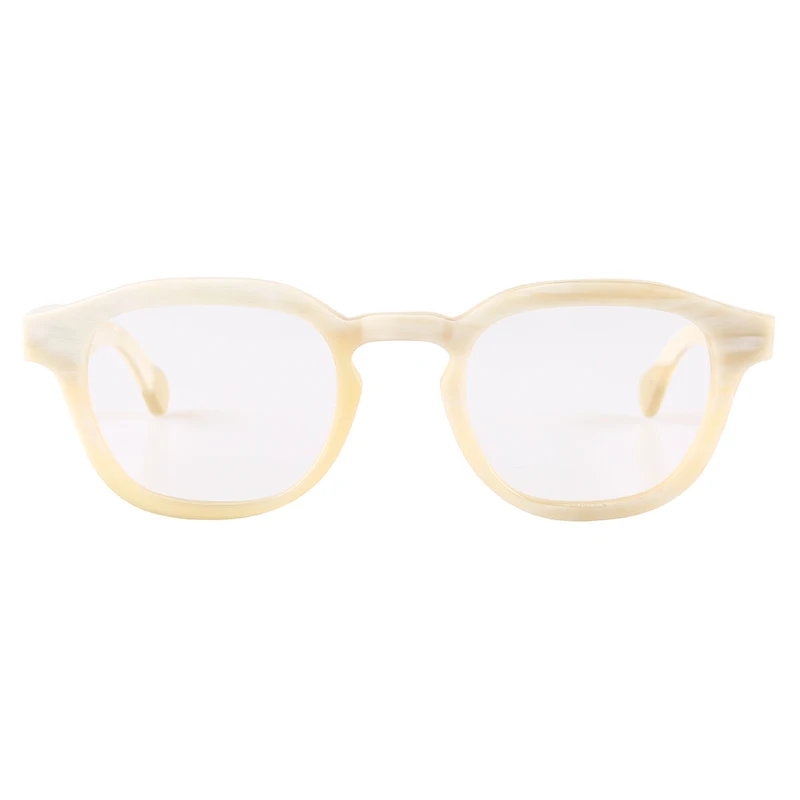 Translucent Butterfly Shaped Big Large Light Cream Color Horn