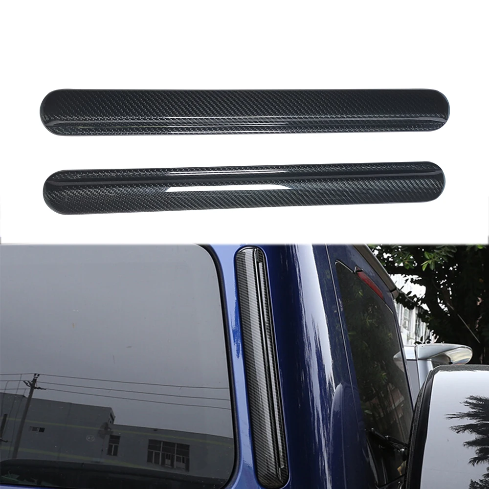 

Real Carbon Fiber Car C Pillar Air Vent Panels Rear Window Cover for Mercedes Benz W464 G Class W463 G500 G550 G63 G65 2018up