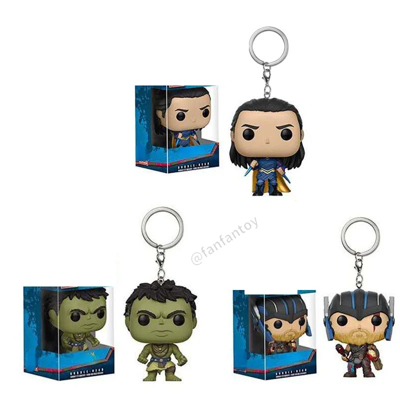 Милый мультяшный аниме брелок LOKI экшн-фигурка Коллекционная модель карманные