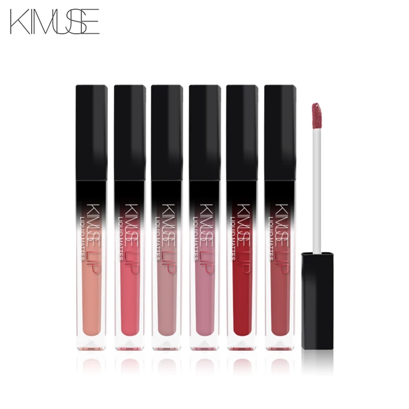 KIMUSE LIQUID MATTES LIPSTICK Sexy Red Lip liquid mattes lipstick Waterproof Matte Lipstick Long Lasting Lip 5