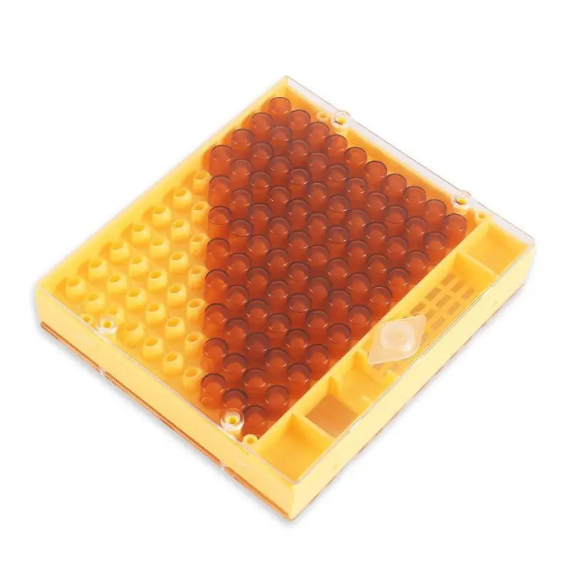 

Beekeeping Bee Queen Rearing Cell Box Plastic Honeycombs Bee Cage Isolation Apiculture Equipment