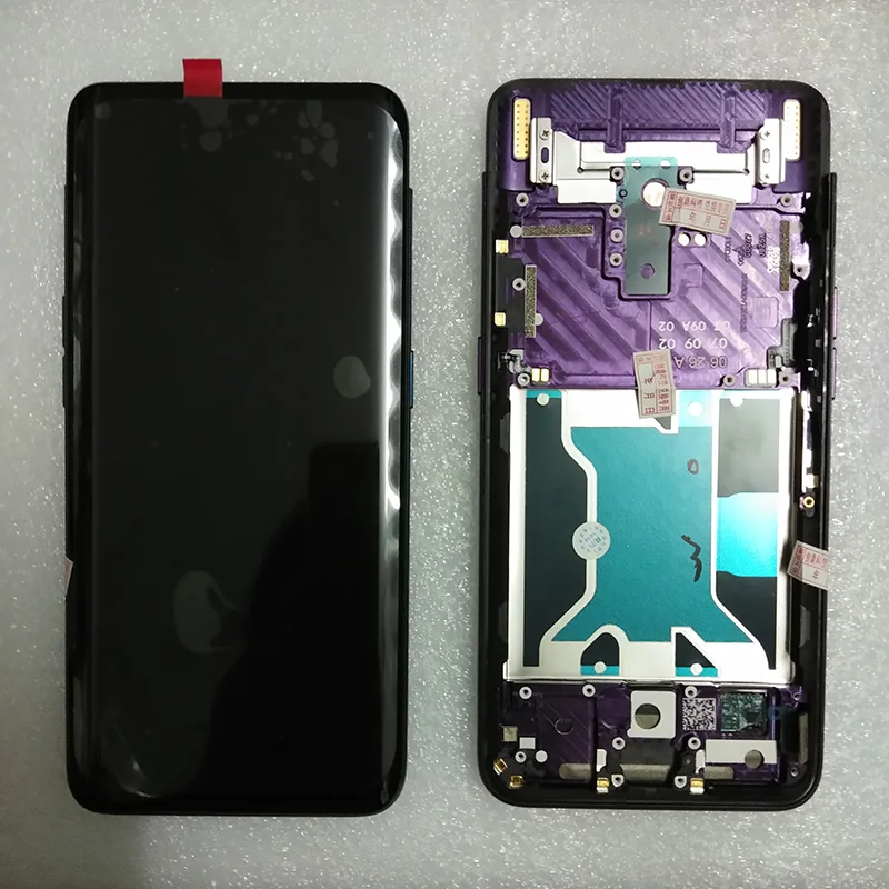 6,4" и ЖК-дисплей с рамкой для Oppo Findx ЖК-дисплей сенсорный экран сенсор дигитайзер сборка