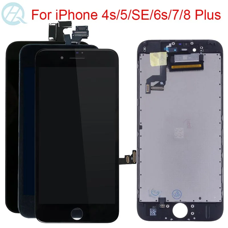 Nuovo Display Per Iphone 6 7 8 6S Plus Lcd Dello Schermo Di Tocco Per Il Iphone 5 5C 5S Se No Dead Pixel Display Digitizer Assemblea Di Vetro