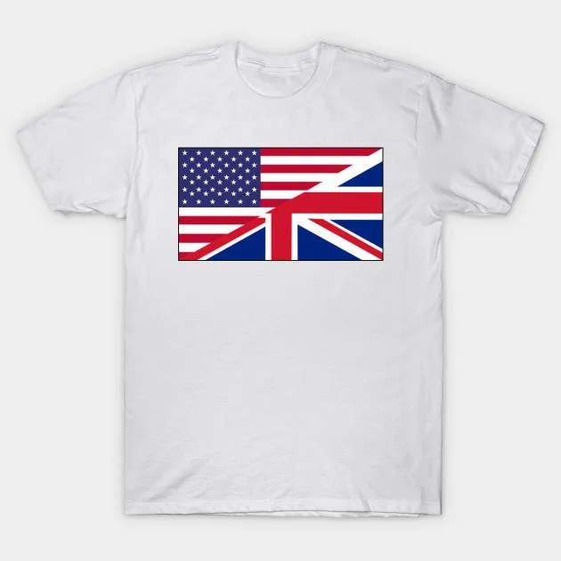 Мужская футболка ANGLO с американскими звездами в полоску Union Jack флагами женская |