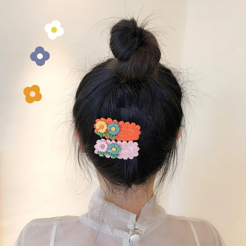 Korean Flower Girls Hair Clip Curl Clip Fashion Cute Girl Women Hairpins Barette Bebe Hair Accessories Aliexpress Mother Kids
