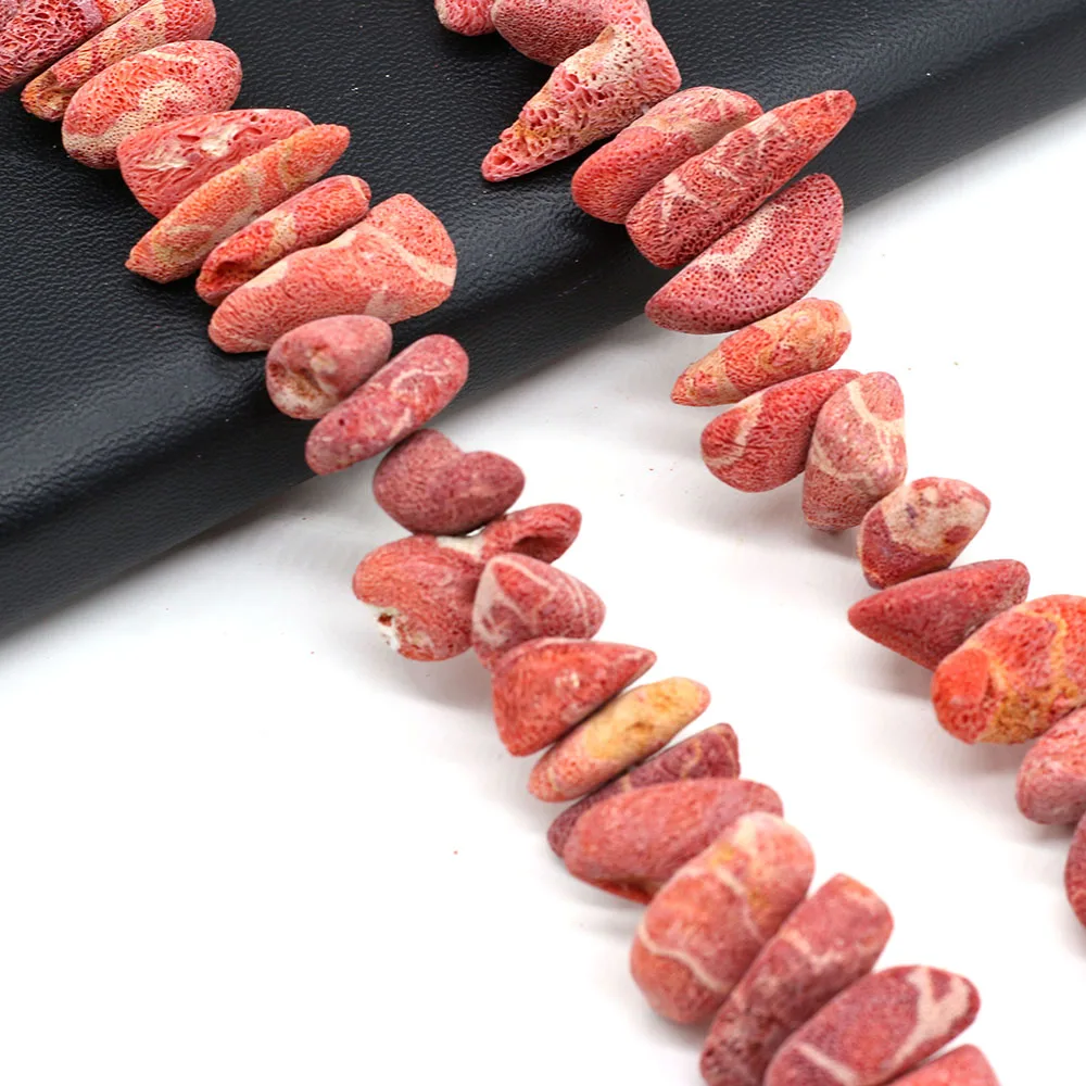 

Natural Corals Beads Irregular Rough Stone Grass Coral Exquisite Red Beaded For Jewelry Making DIY Bracelet Necklace Accessories