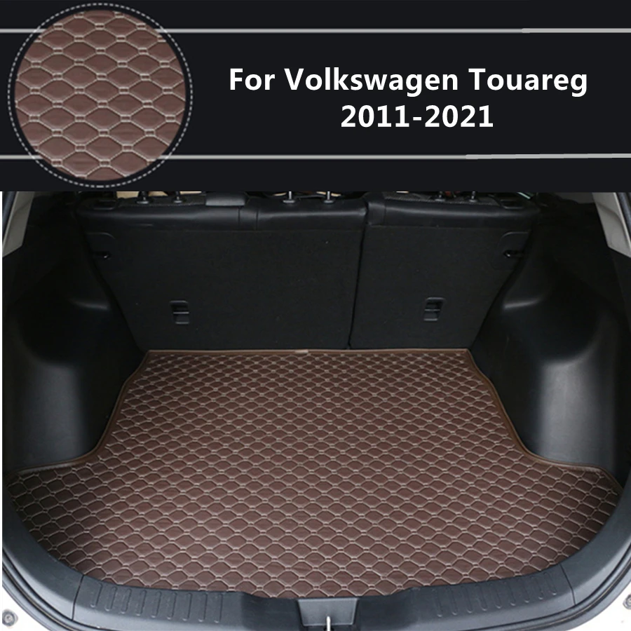 Плоская боковая подкладка для Volkswagen Touareg (2011-2021) 2015 2016 2017 2018 коврики багажника