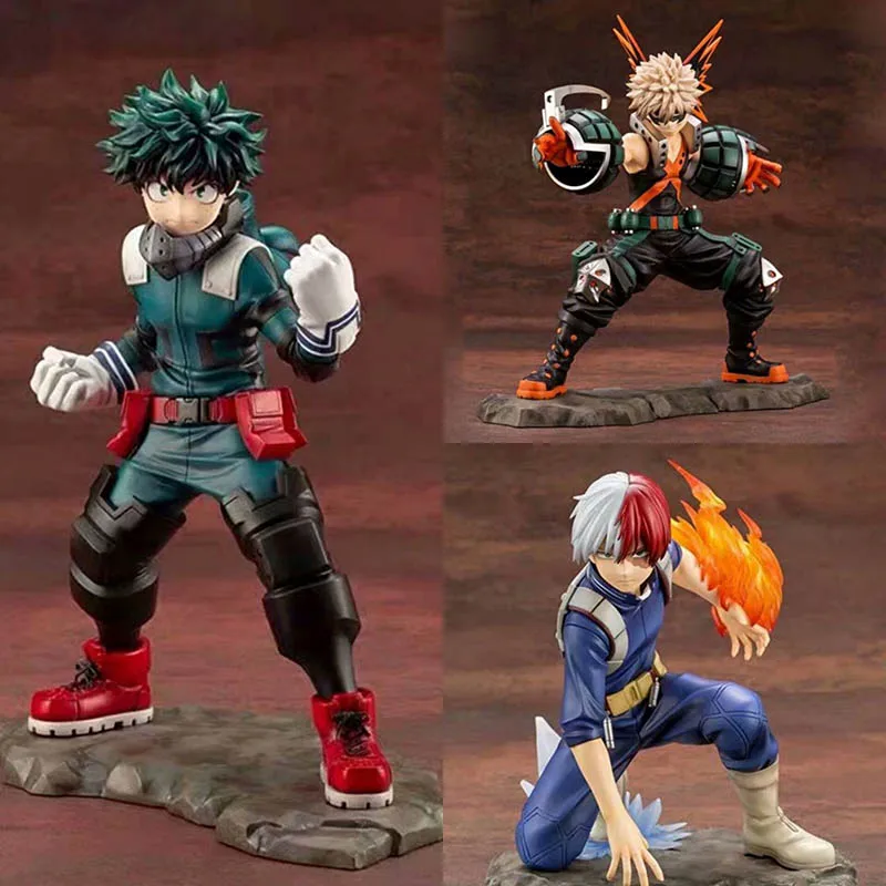 Статуя Artfx J My Hero academic Izuku Midoriya Bakugou Katsuki шото Тодороки фигурка Коллекционная модель