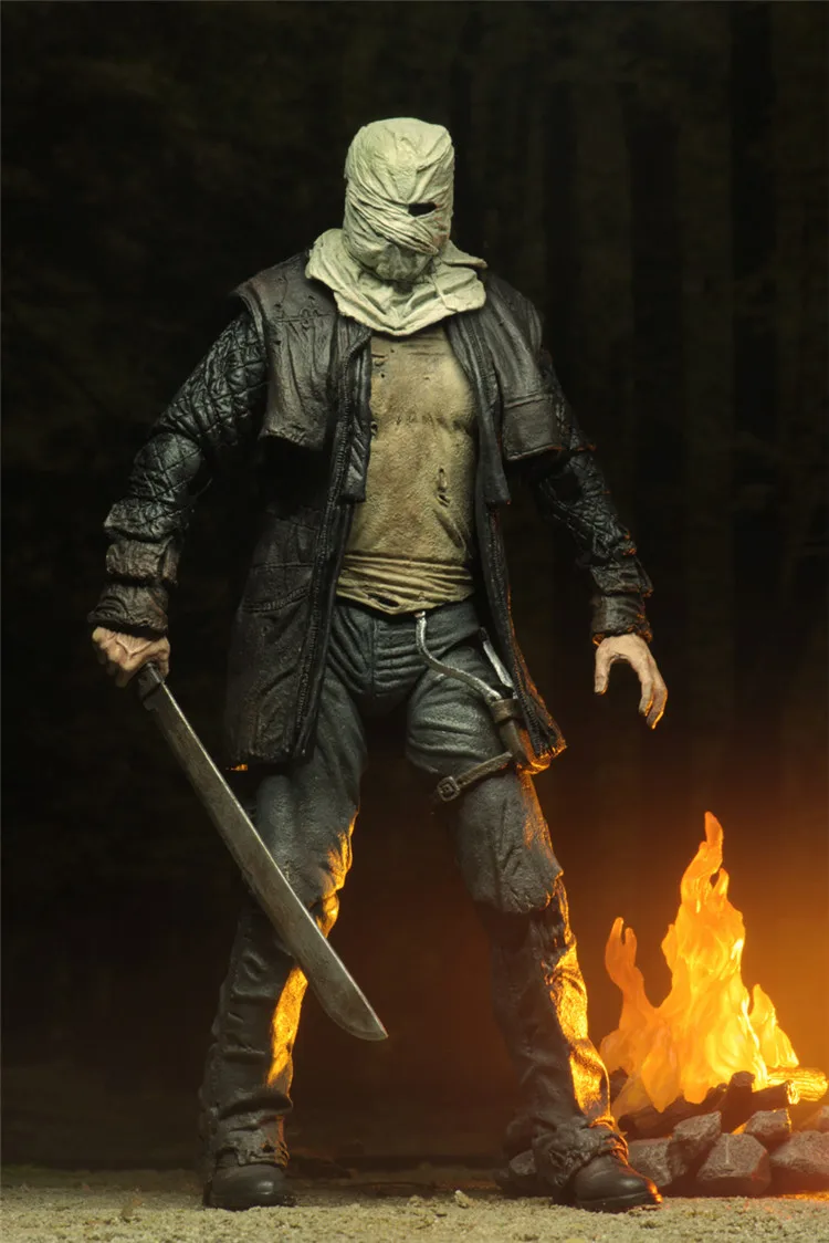 NECA 7 дюймов пятница тринадцатая Jason Коллекционная фигурка для фанатов праздничный подарок