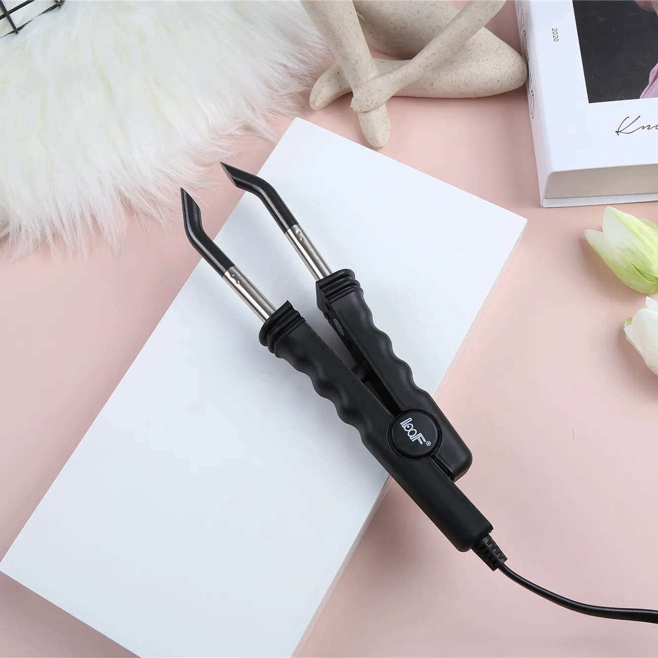 Hot Selling Fusion Iron Tools for Hair Extension LOOF Keratin Heatbond Connector Black Color AC100--240V