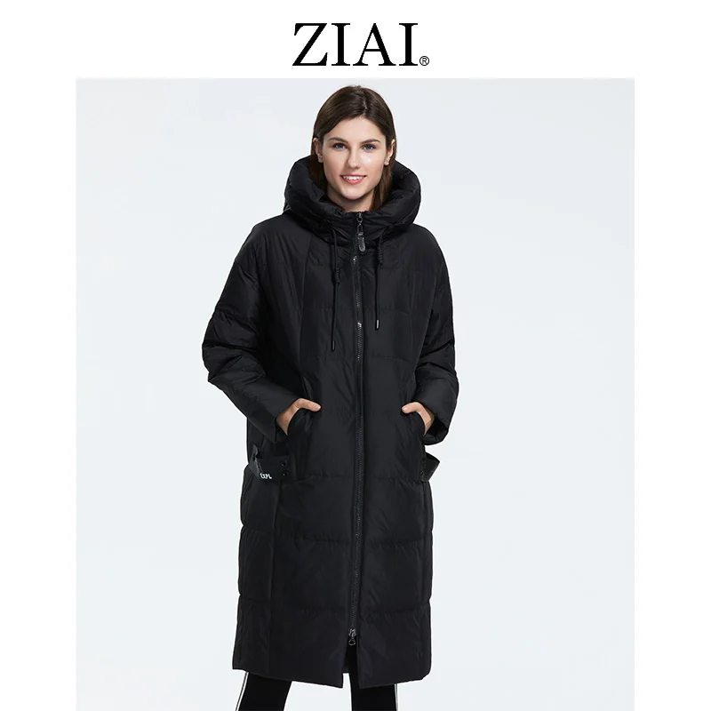 manteau noir chaud femme