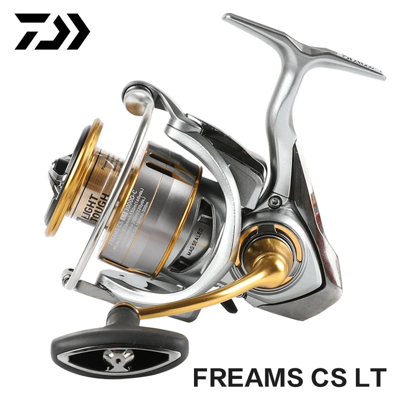 DAIWA FREAMS CS LT 1000 2000 2500 3000 4000 Рыболовная катушка спиннинг 6 1BB светильник жесткая