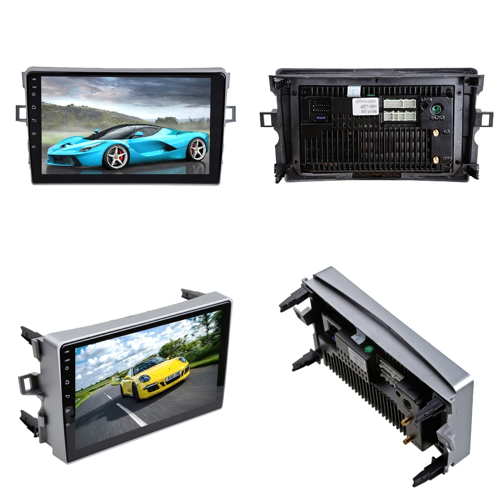 Perfect Sinosmart  Android 8.1 2Din IPS/QLED 2.5D screen car gps radio navigation player for Toyota Verso 2007-2016 for sequoia/Tundra 3