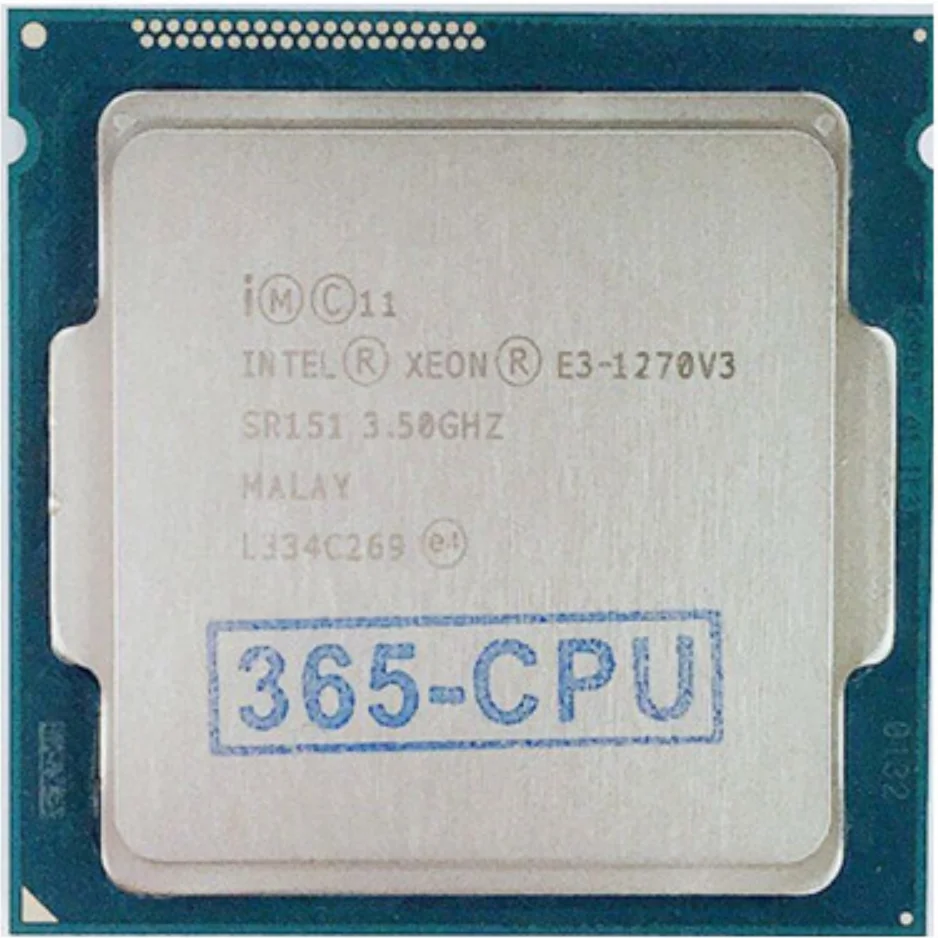 Серверный процессор LGA1150 8 Мб 4 ядра 3 5 ГГц 80 Вт с процессором CPU 1270V3|Процессоры| |