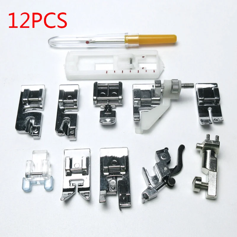 

Sewing Machine Presser Feet Kit For Bernina Old Style 530 610 730 830 930 101 Sewing Diy Parts