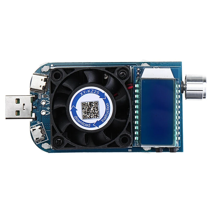 Kz25 25 Вт 4A Usb Интеллектуальный триггер электронная нагрузка Быстрая зарядка Тестер Вольтметр