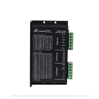 

Lichuan MC542 step drive microstep nema23 4.2A support 20v-50v dc to cnc 3d printer machines