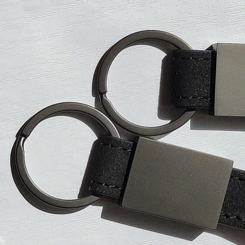 Portachiavi In Pelle Per Auto BMW – Con Porta Carte NFC, Girevole 360°, Elegante E Pratico, Ideale Regalo Per Appassionati