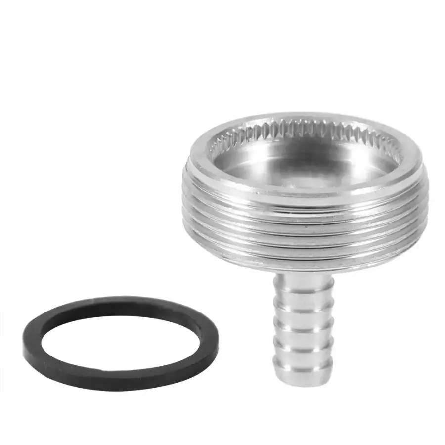 

homebrew Stainless Steel Beer Tap Faucet Cleaning Attachment Adapter Accessories 1/4 beer