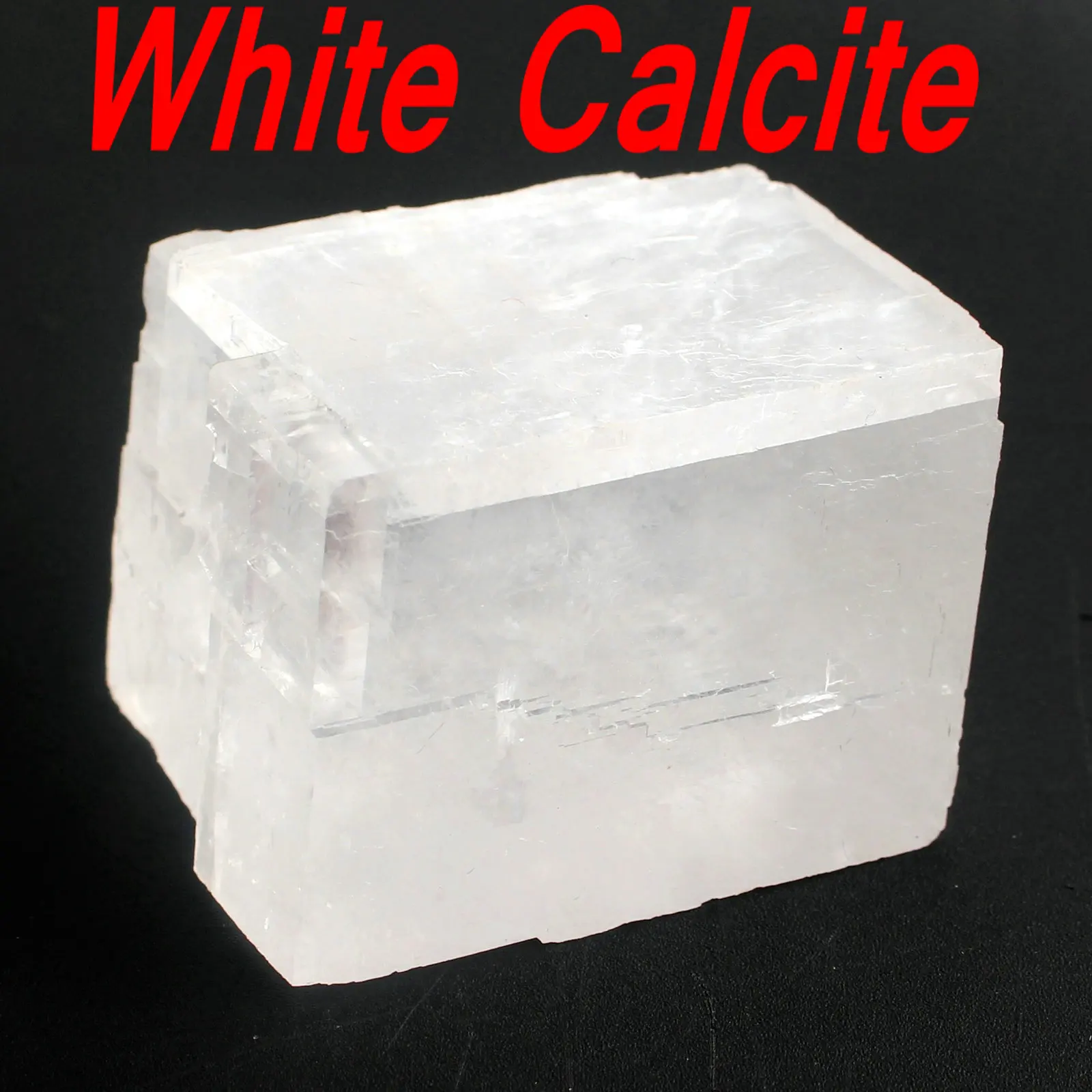 Натуральный кристалл белого или оранжевого синего Кальцита 1 шт. Rockstone