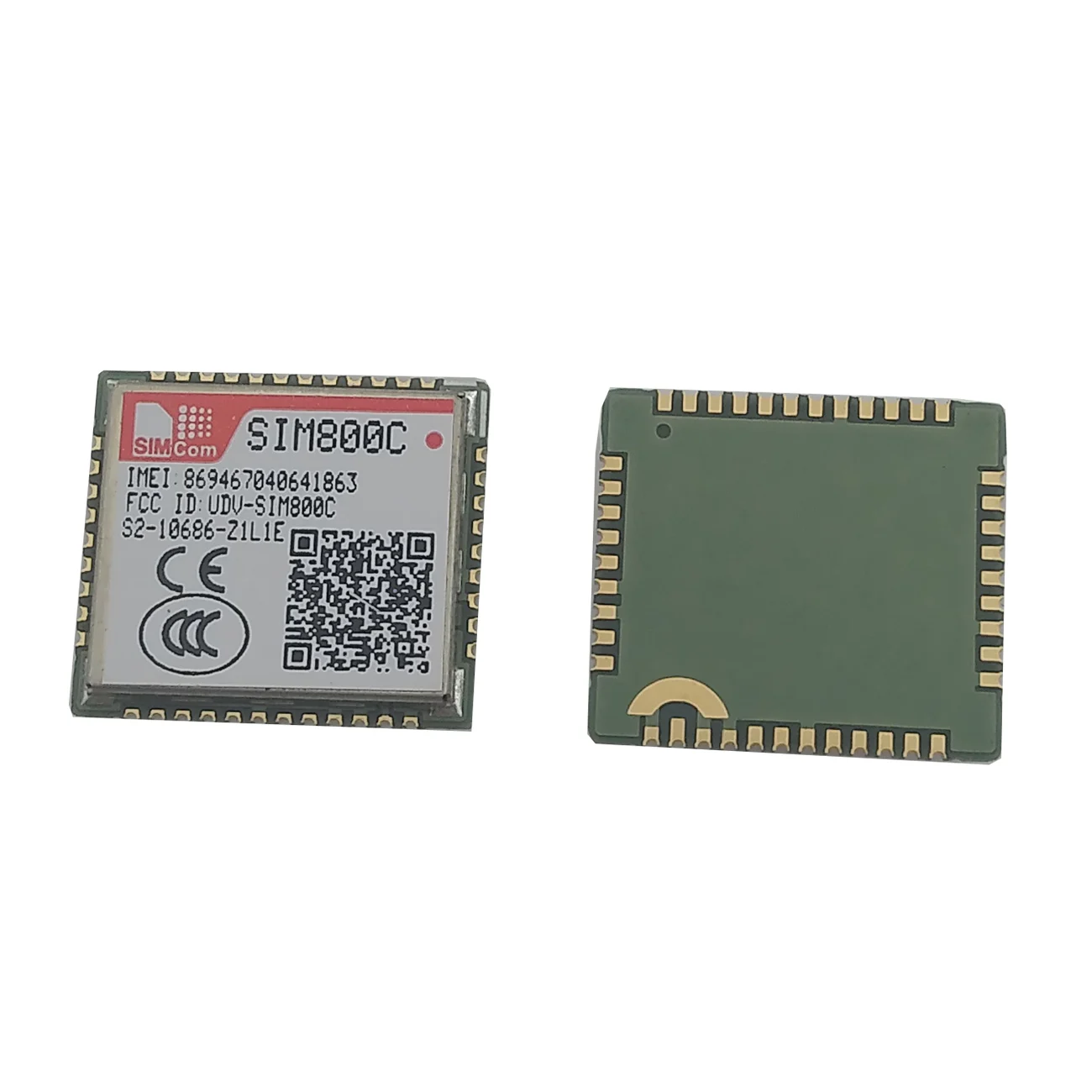SIM800C 32M Bluetooth TTS GSM GPRS модуль четырёхдиапазонный LCC передача данных с голосовым и SMS