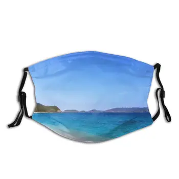 

protective mask with filter The Sea anti dust PM2.5 reuse adult teen child girl