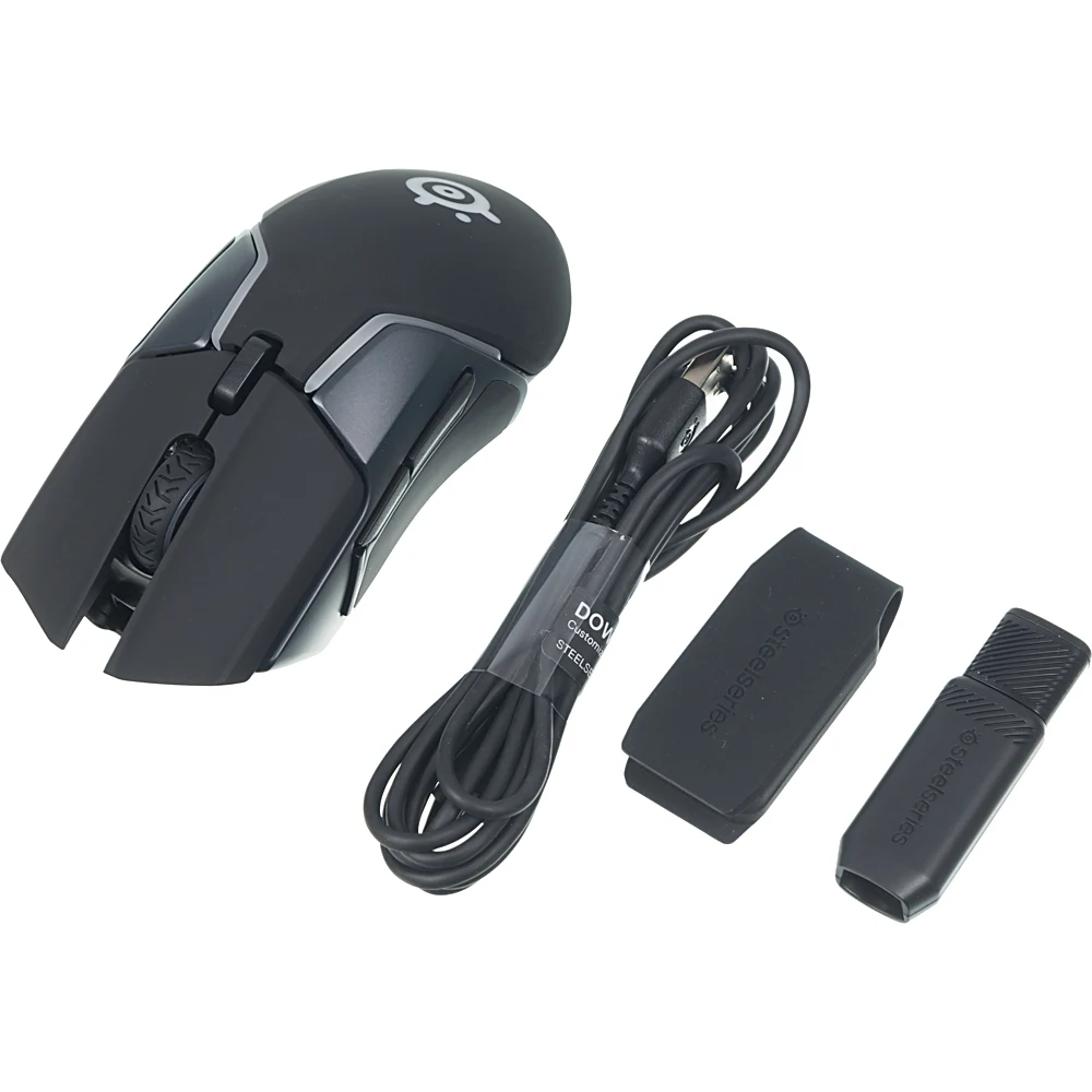Мышь Steelseries Rival 650 черный оптическая(12000dpi) беспроводная USB игровая(7but