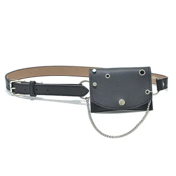

Women New Travel Fashion Chain Waist Pack Holiday Purse Belt Wallet Crossbody Pouch Bag