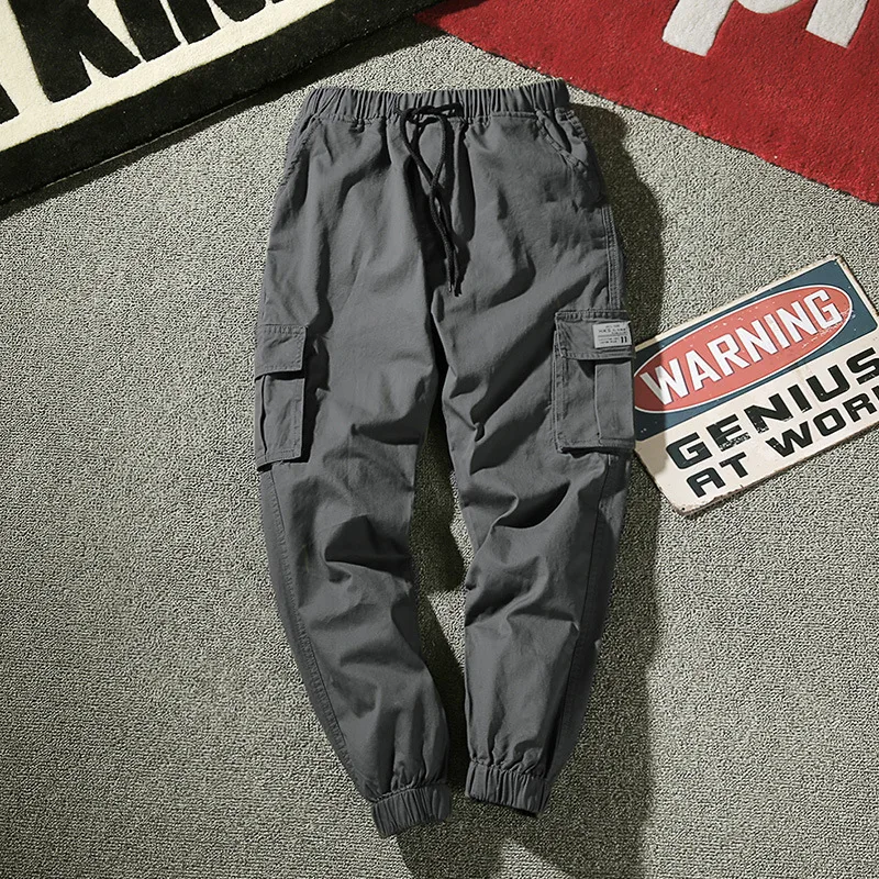 Men's Casual Pants Little Feet Go with Everything Trend of Cultivate One's Morality Spring New Casual Fashion Joggers