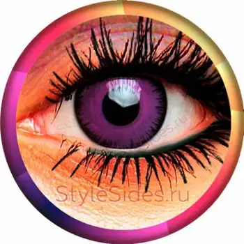 

Цветные линзы Фиолетовый Эльф