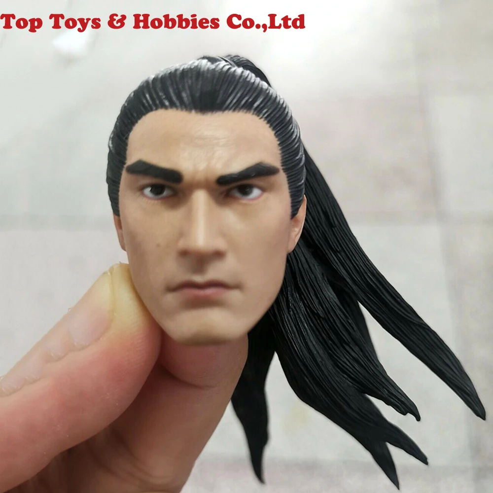 

For collection 1/6 Chinese Ancient Zhao Yun Calm modelman Head Carving F 12" Male Figure Body Toy GIFT for fans