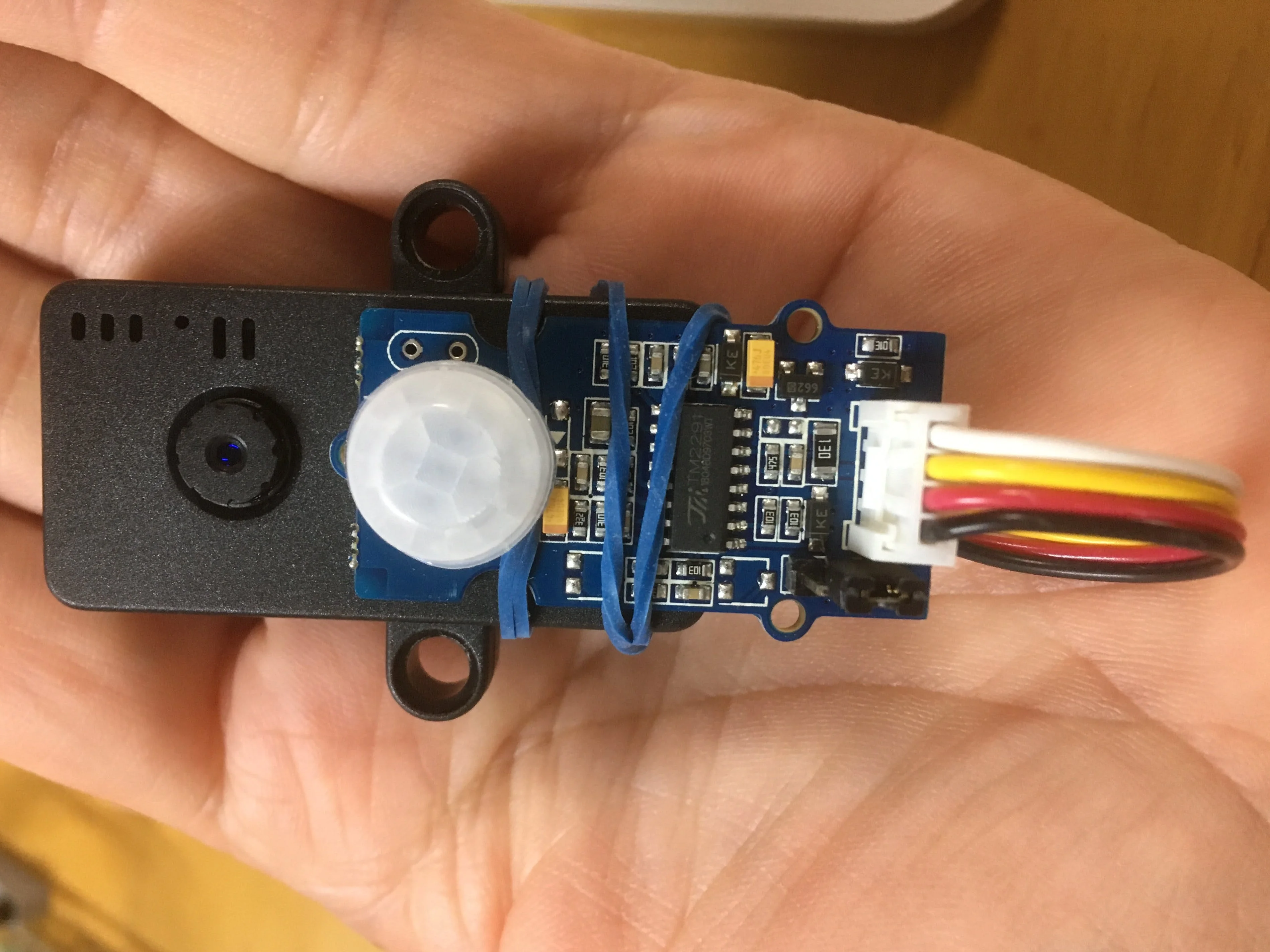 M5Camera + Motion sensor